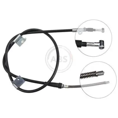 Cable de accionamiento, freno de estacionamiento A.B.S. K17577 Garantía Incluida